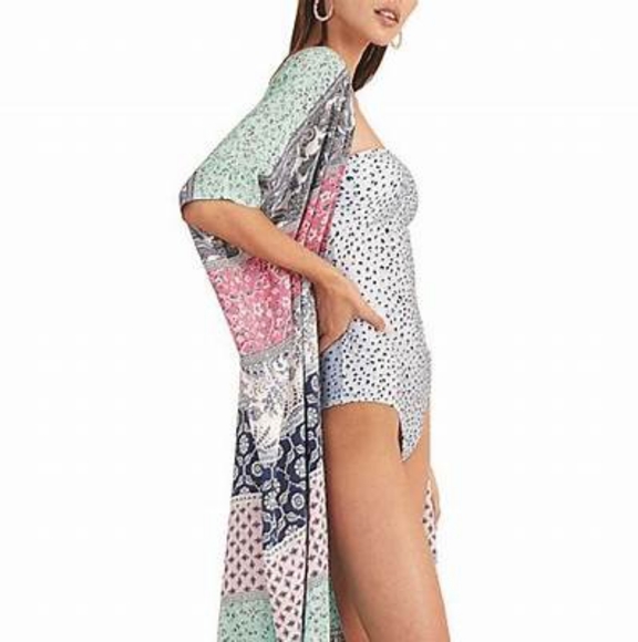 TIGERLILY Noelani Silk Longline Kimono Duster NWT RRP$299 - Picture 12 of 16